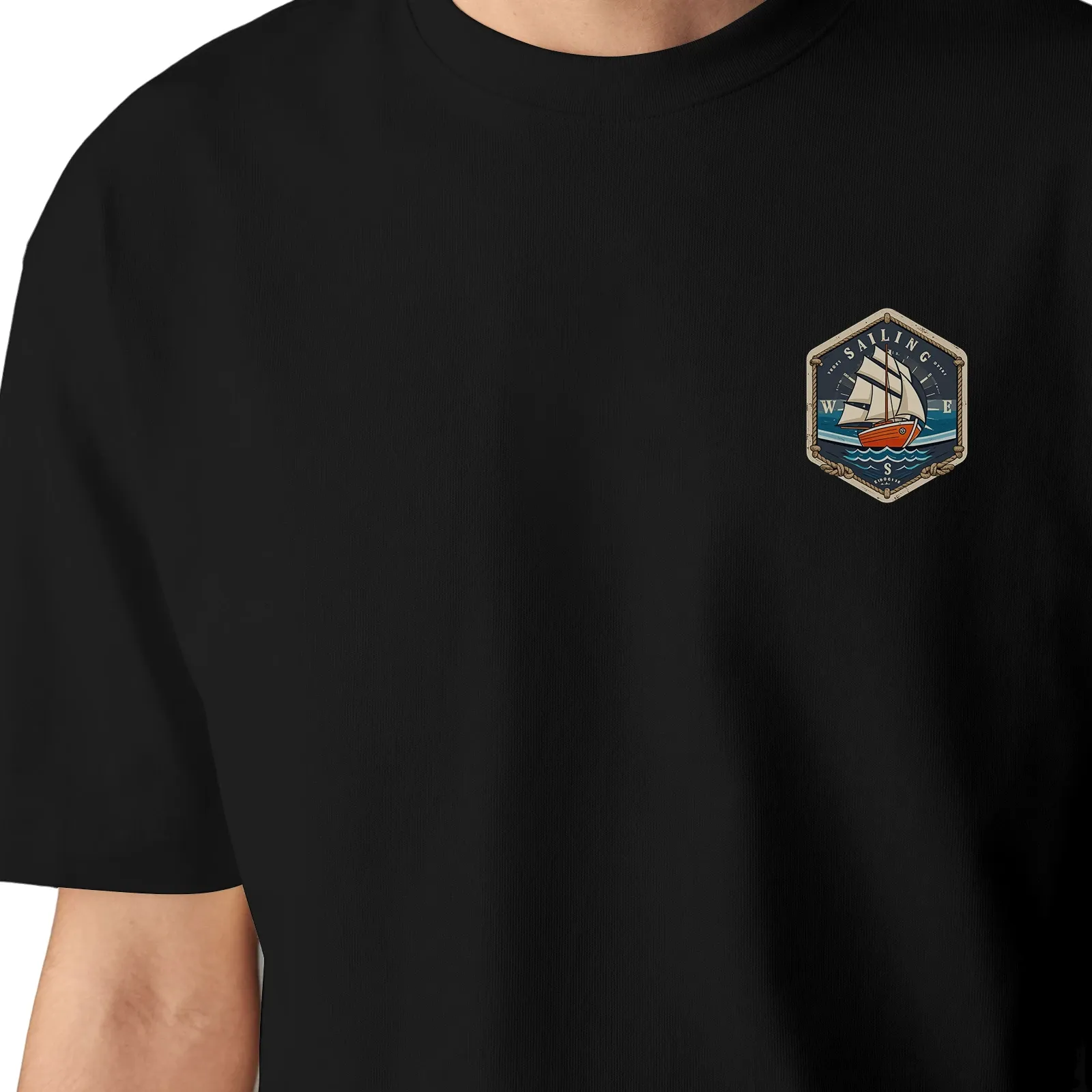 Customized men's T-shirt