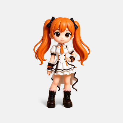 Customized 3D figure for cosplay