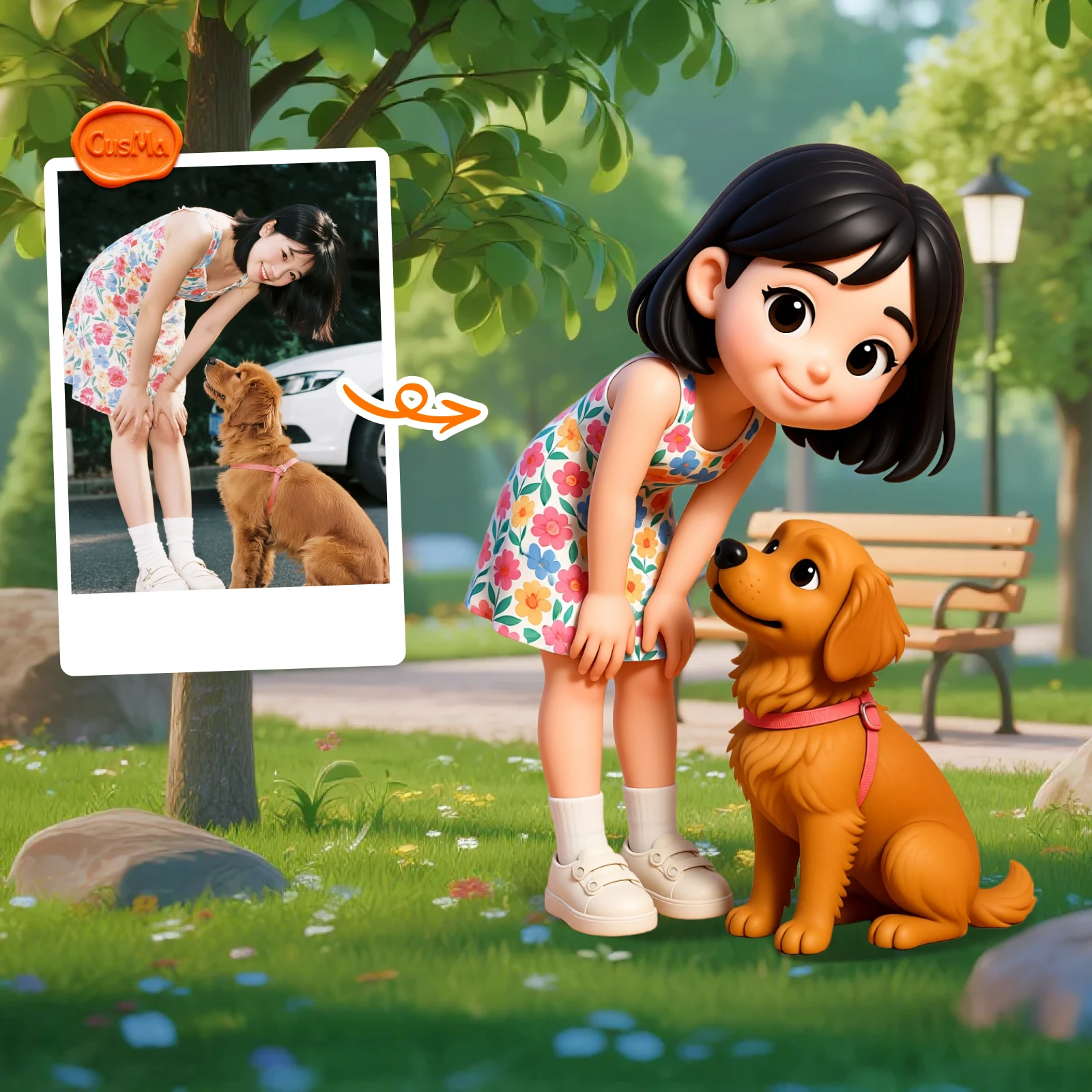 Customized 3D figure