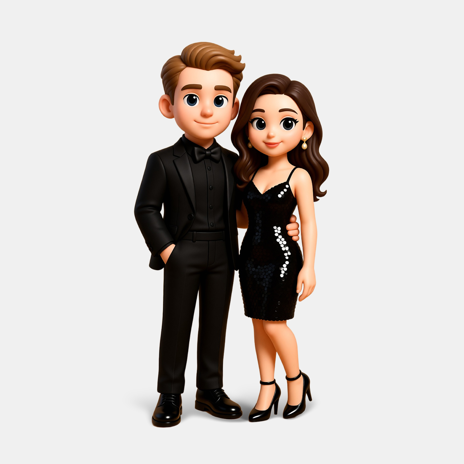 Customized 3D figure for lovers