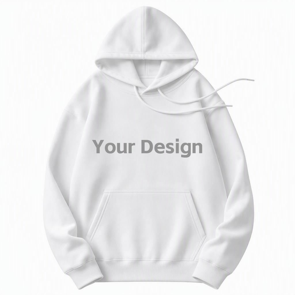 Custom Photo Hoodie – Personalized Cotton Hooded Sweatshirt