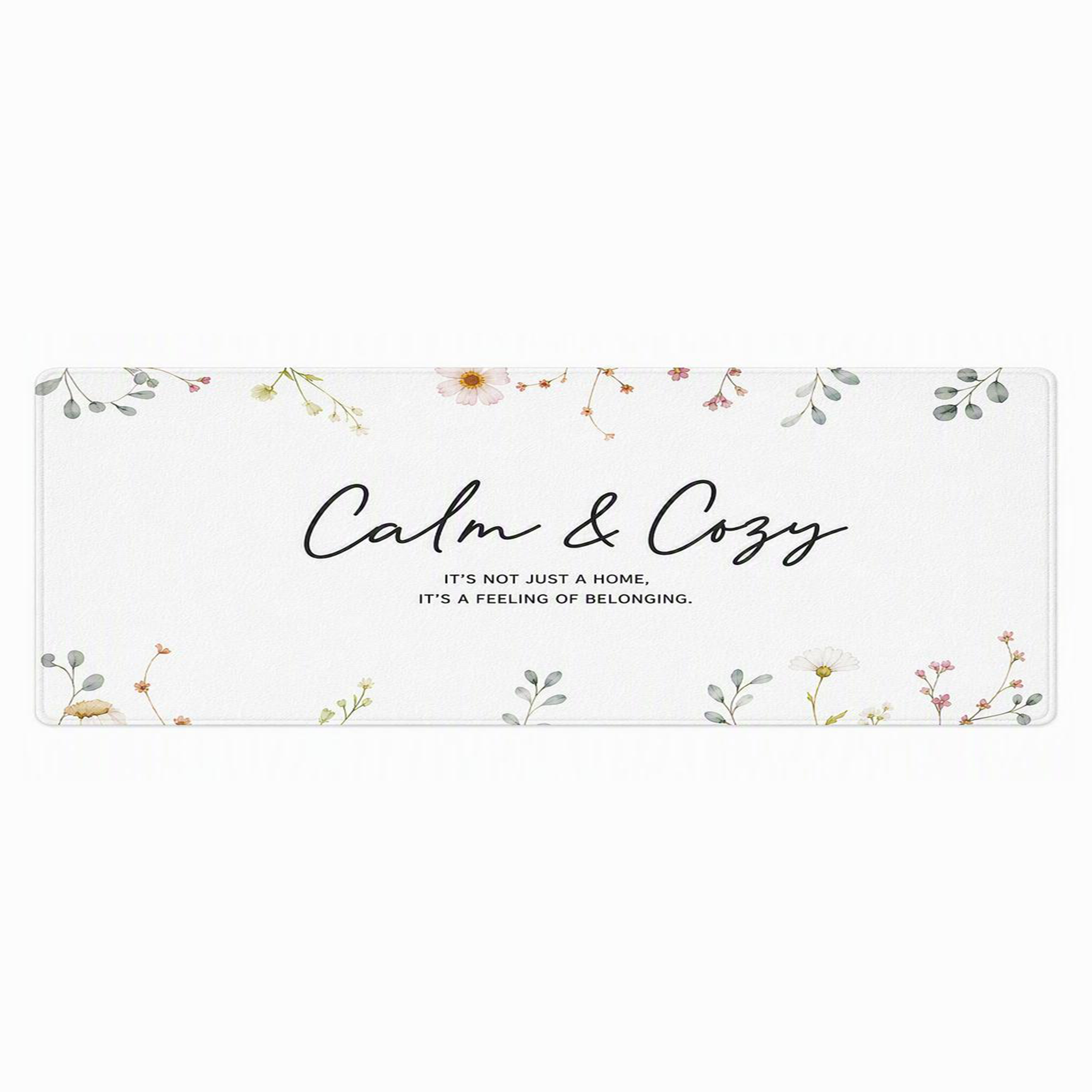 Custom Kitchen Floor Mat – Personalized 48 × 17 Inch Rubber Mat