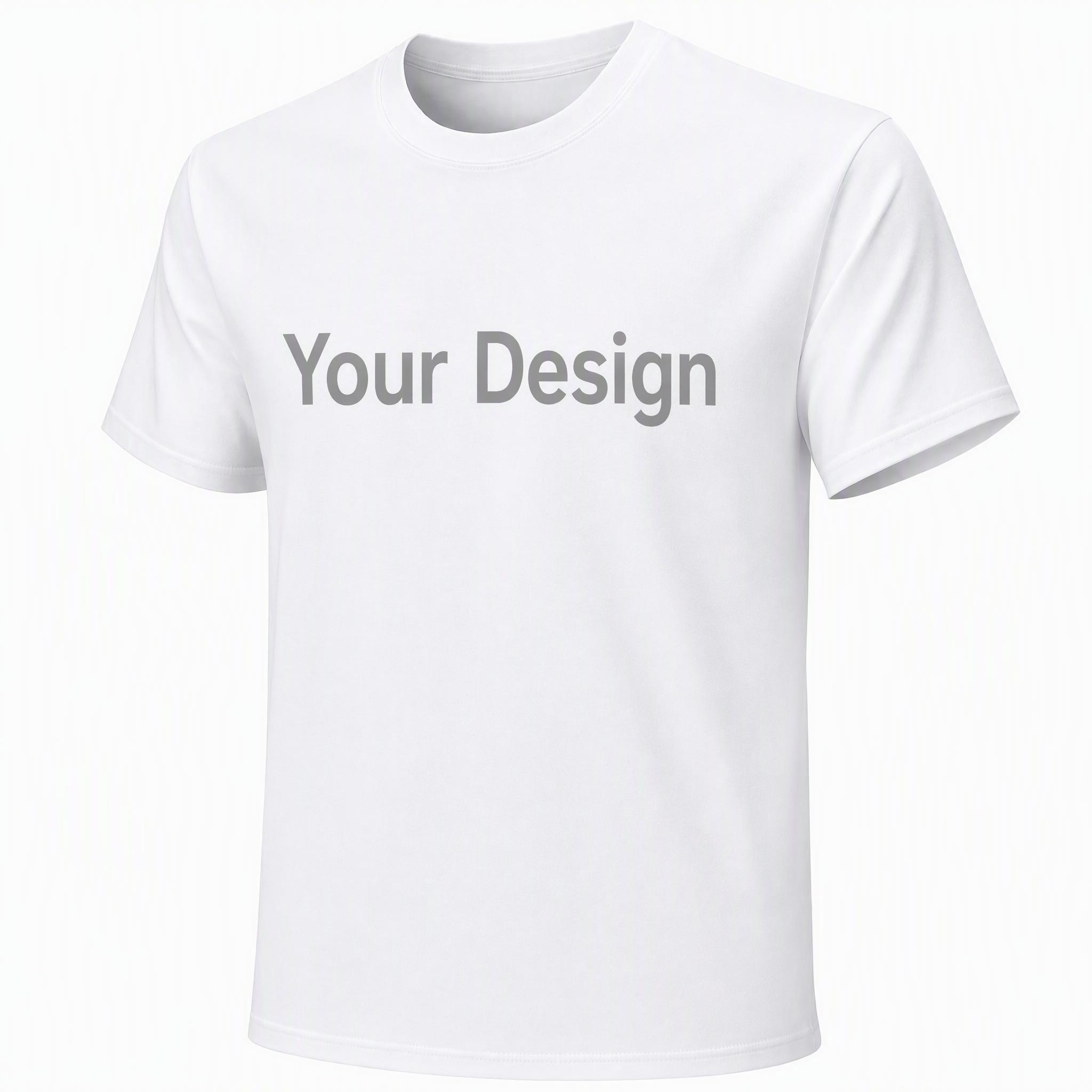 Custom Photo T-Shirt – Personalized Cotton T-Shirt with Front Print