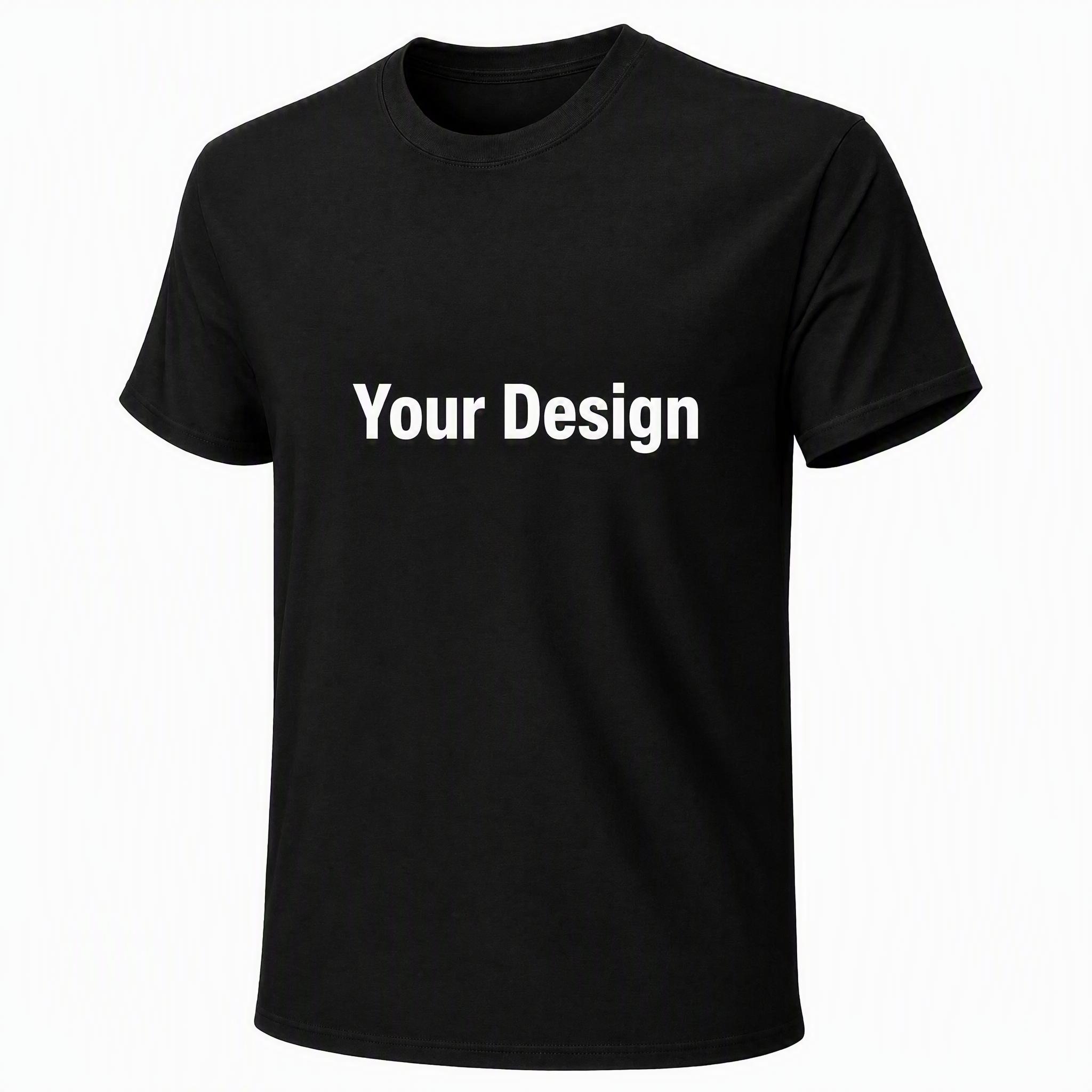 Custom Photo T-Shirt – Personalized Cotton T-Shirt with Front Print