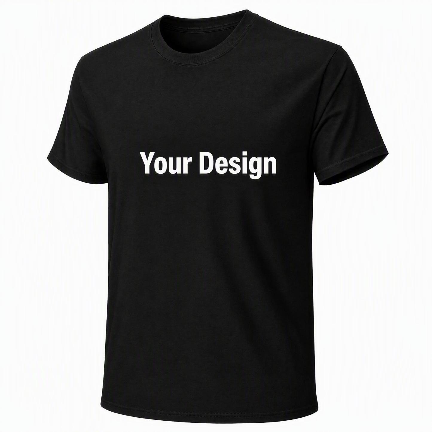 Custom Photo T-Shirt – Personalized Cotton T-Shirt with Front Print