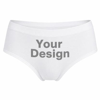 Custom Women’s Bikini Briefs – Personalized Photo Underwear