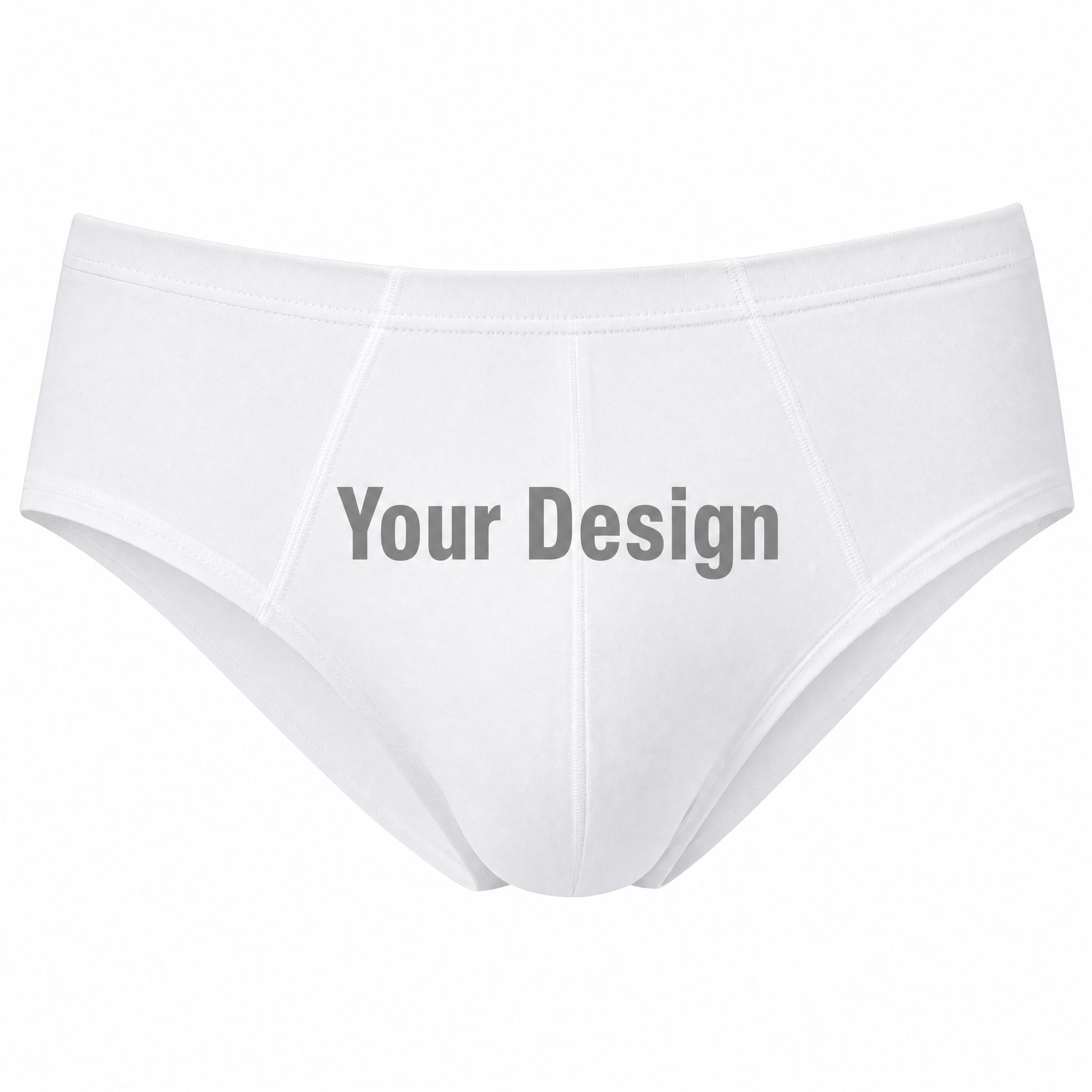 Custom Men’s Briefs – Personalized Photo Underwear