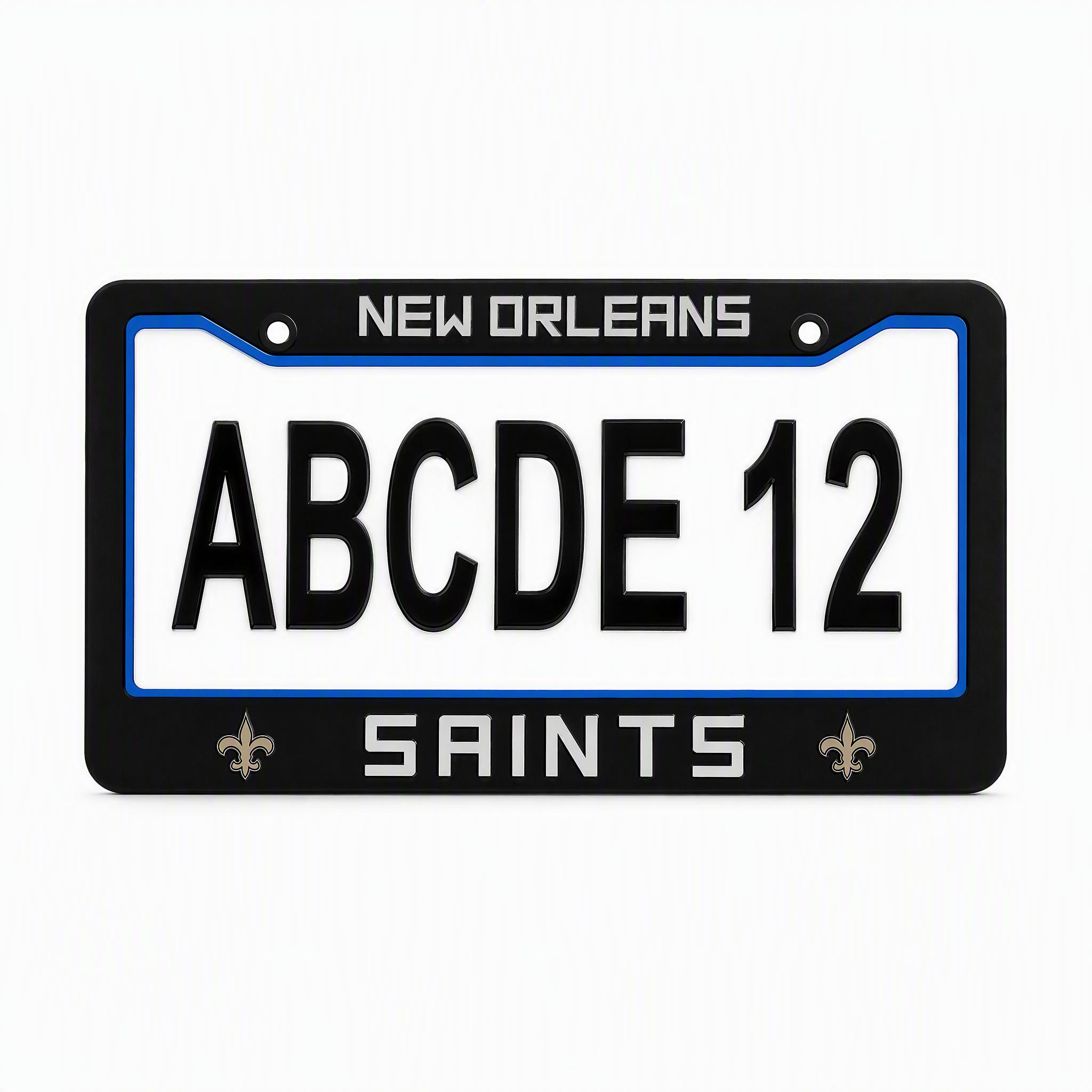 Custom Full-Print License Plate Frame – Personalized Aluminum Car Plate Frame