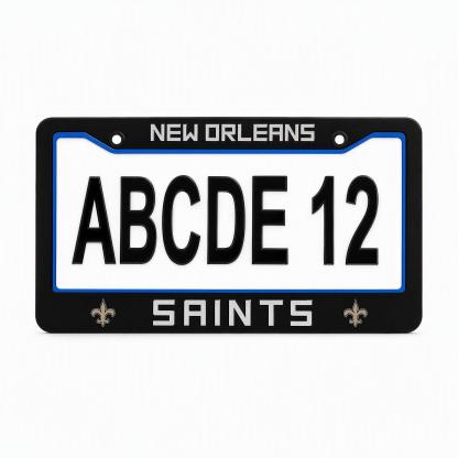 Custom Full-Print License Plate Frame – Personalized Aluminum Car Plate Frame