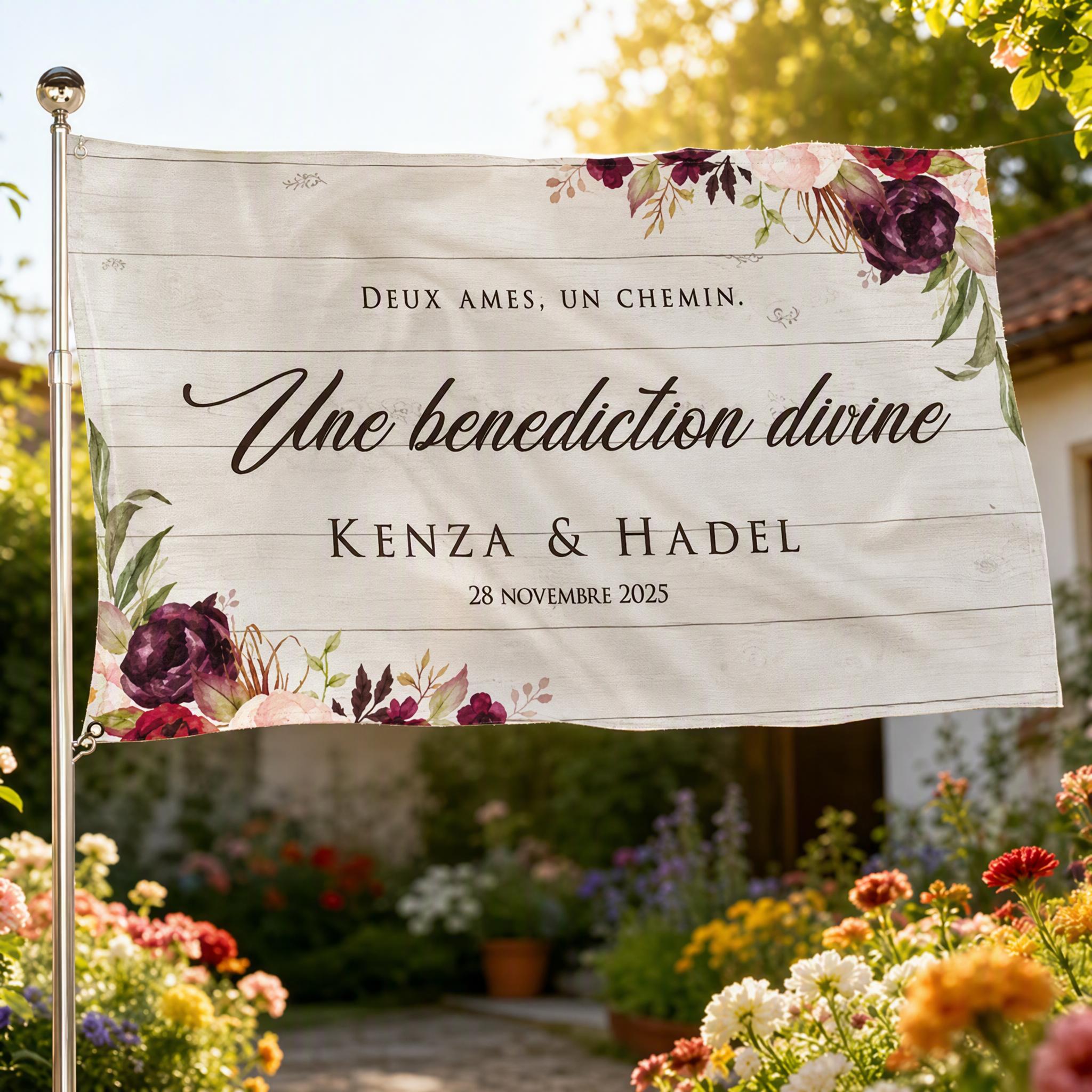 Custom Horizontal Flag – Personalized Photo & Design Flag