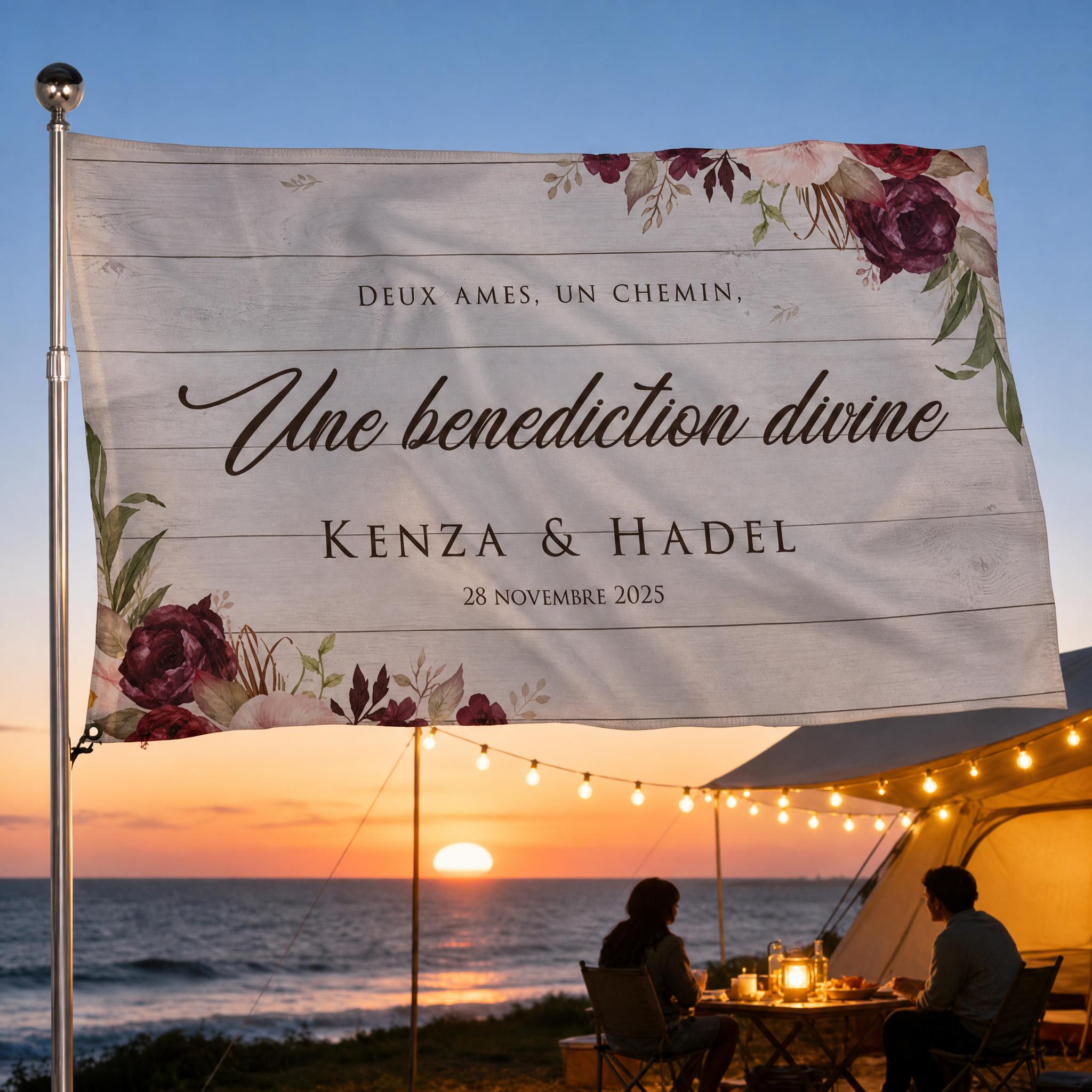 Custom Horizontal Flag – Personalized Photo & Design Flag