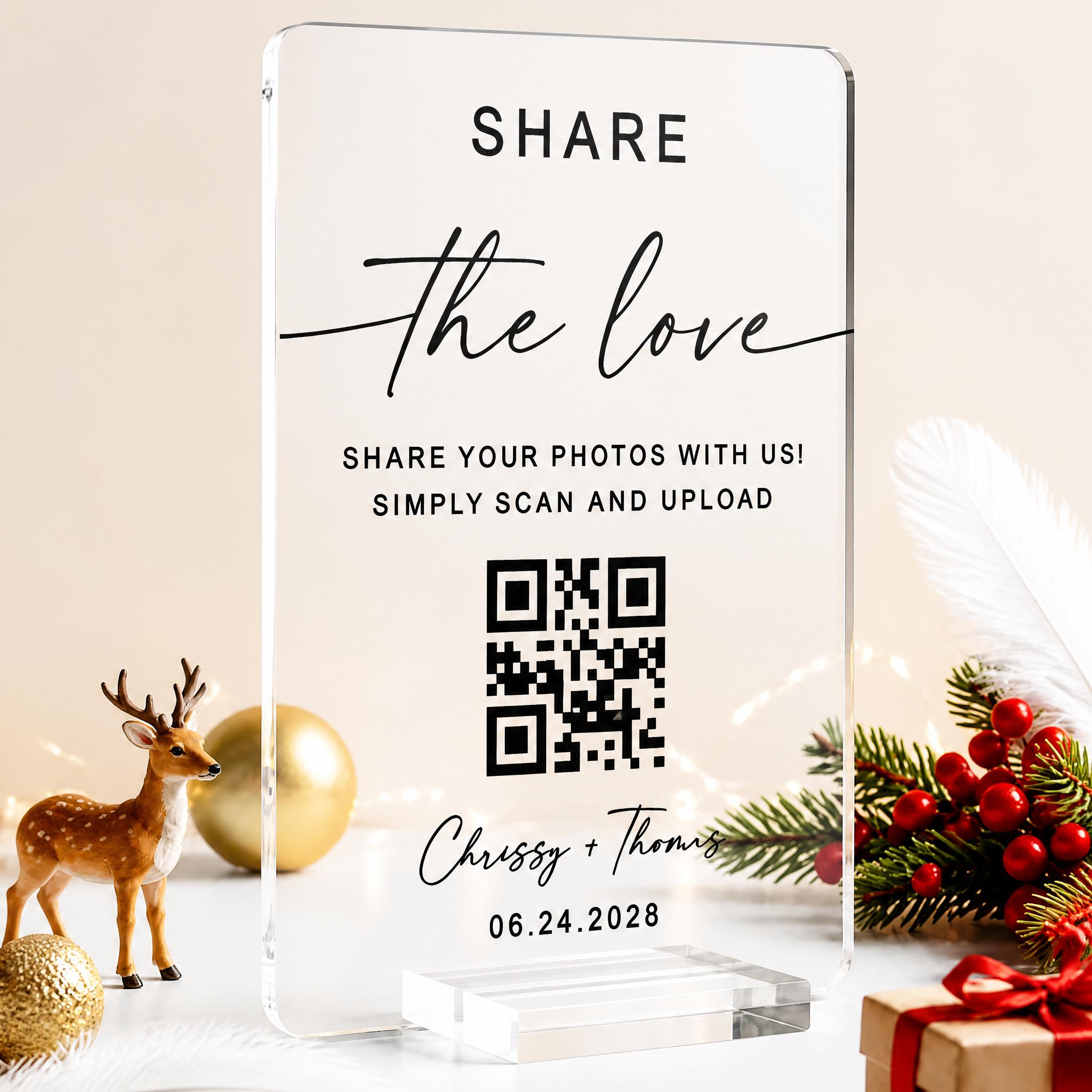 Custom Acrylic Display Stand with Base – Personalized Photo Desk Decor