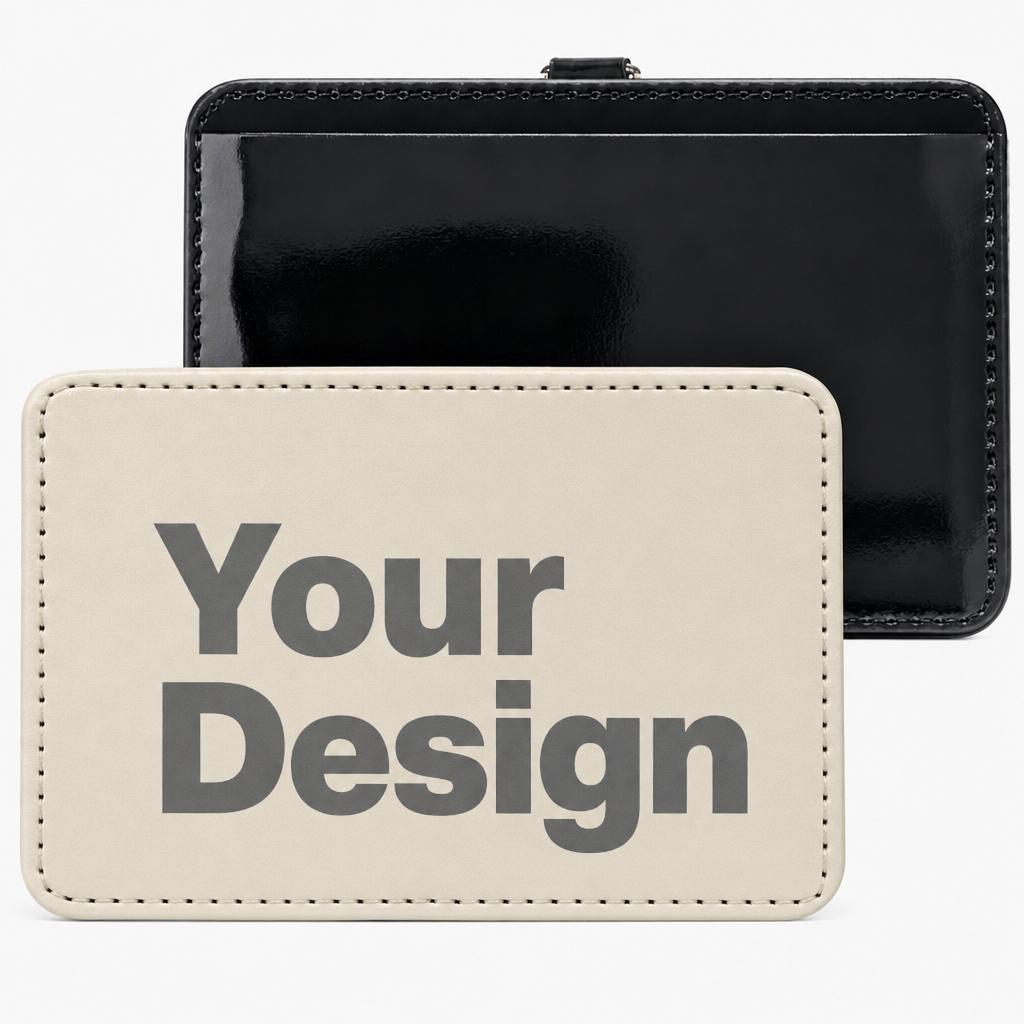 Custom Teacher ID Badge Holder – Personalized Photo ID Card Holder