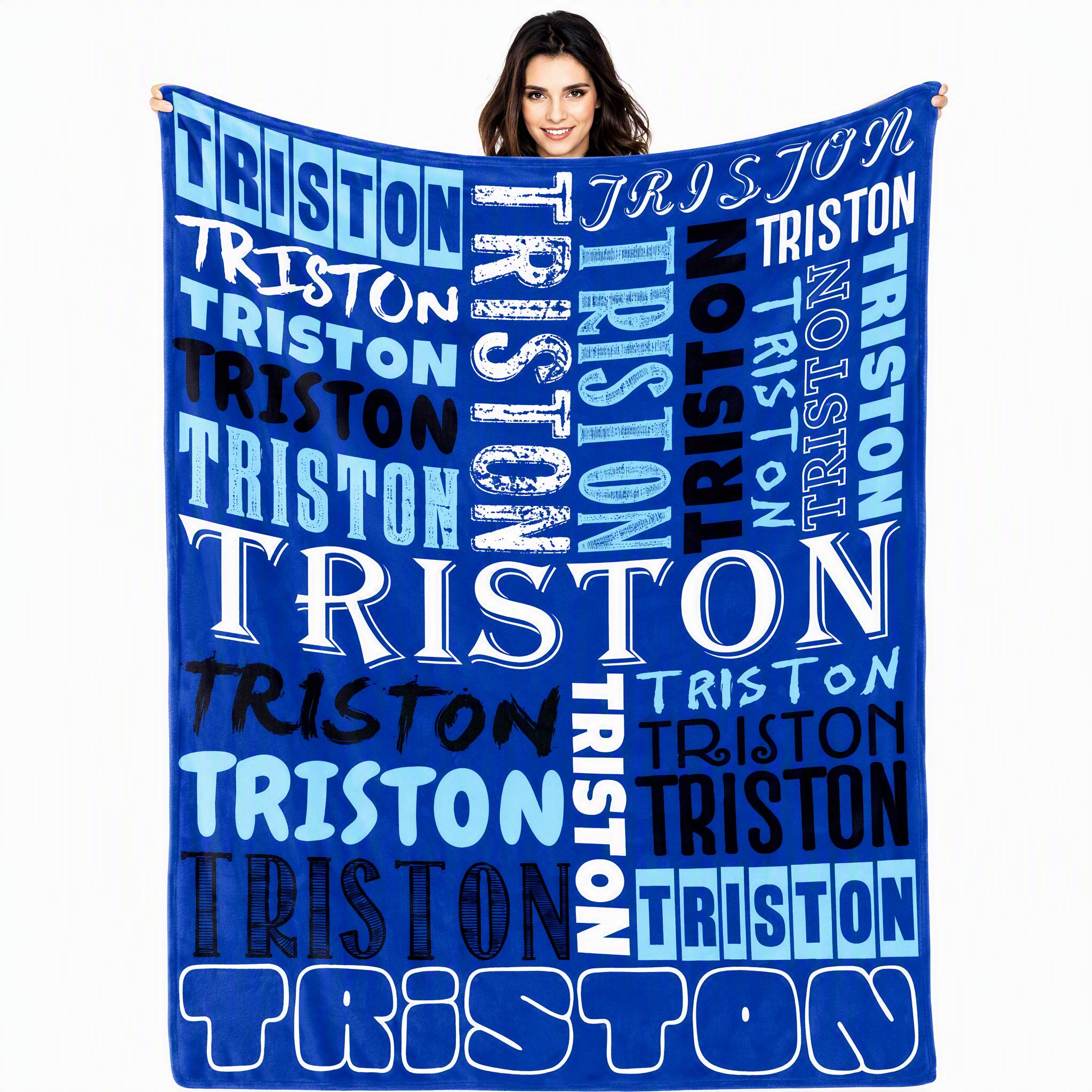 Custom 280g 60" × 80" Flannel Blanket – Personalized Photo Blanket
