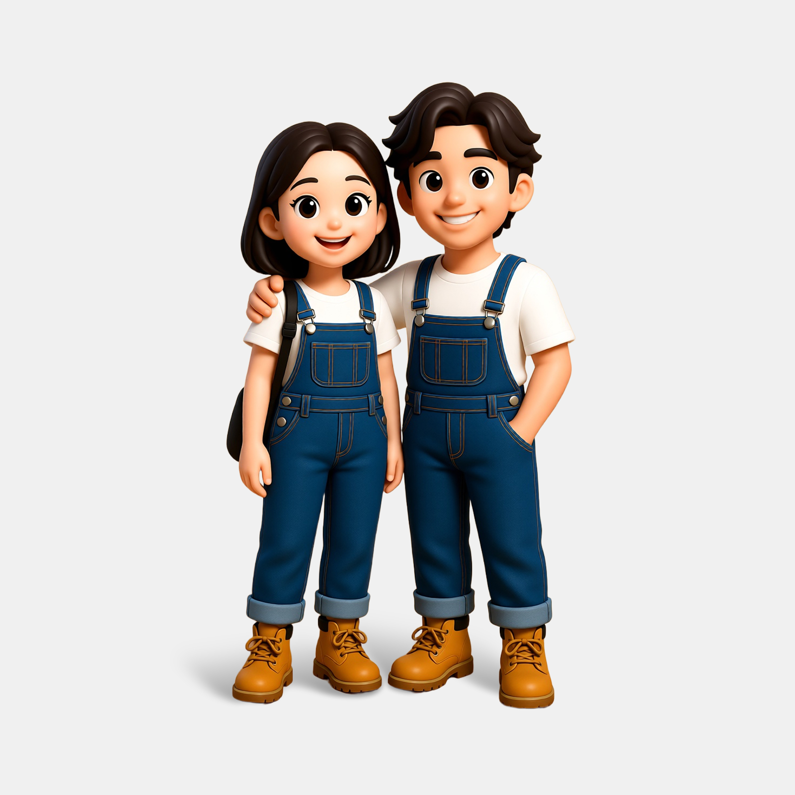Customized 3D figure for lovers