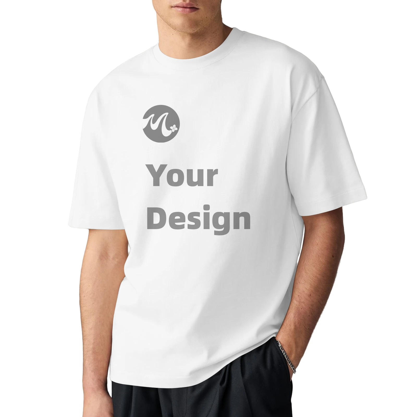 Customized men's T-shirt