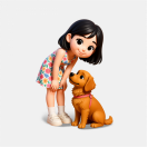 Customized 3D figure for Father & Son