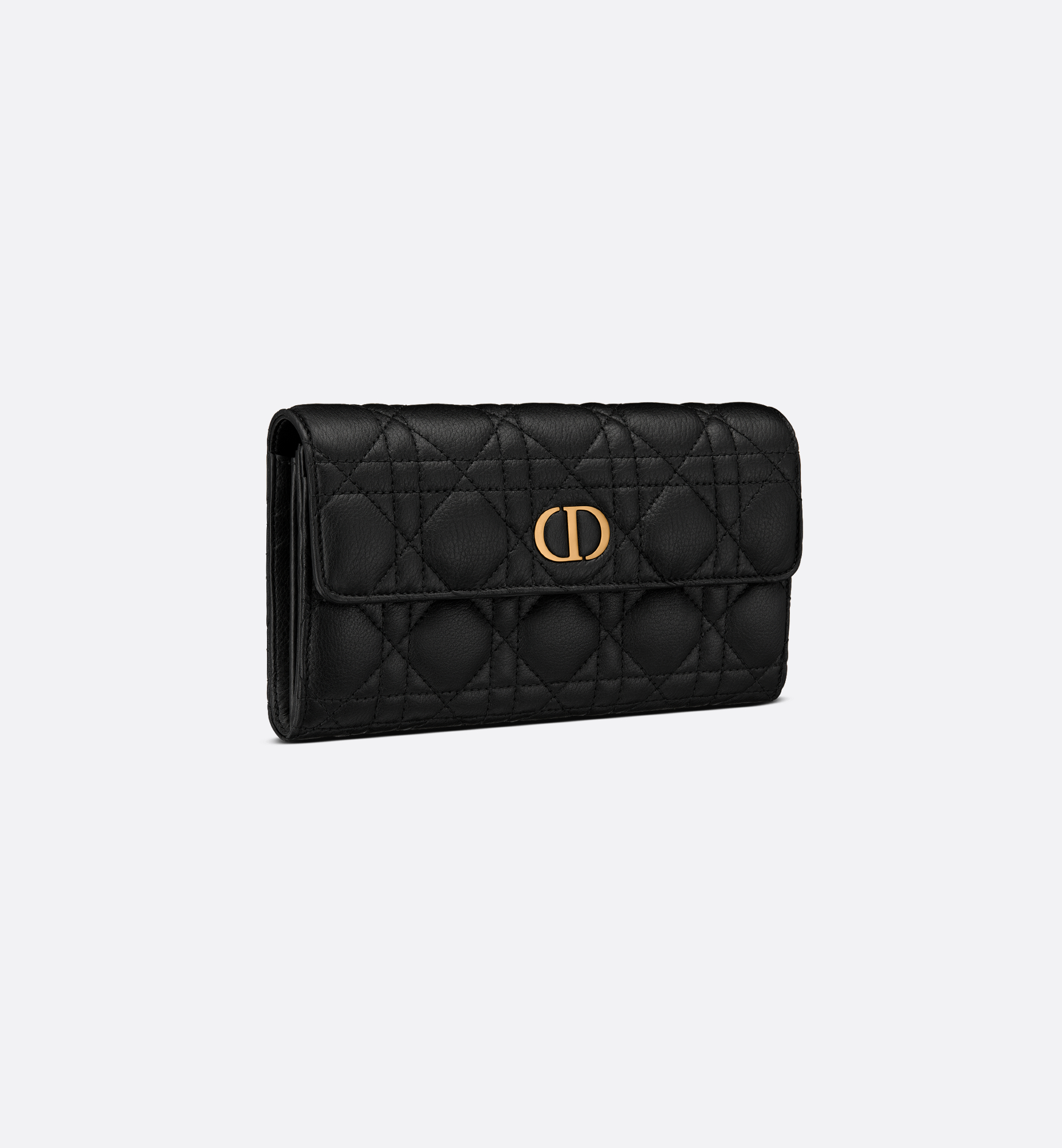 Dior Caro Orchid ロングウォレット