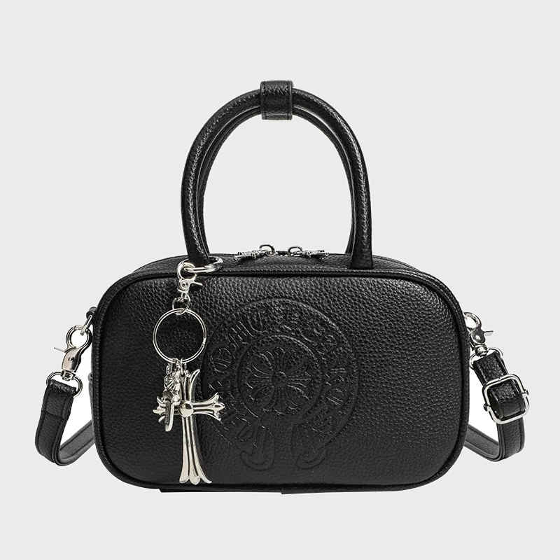 【Chrome Hearts】クロムハーツ ホースシュー ニッチ レザー ボウリングバッグ