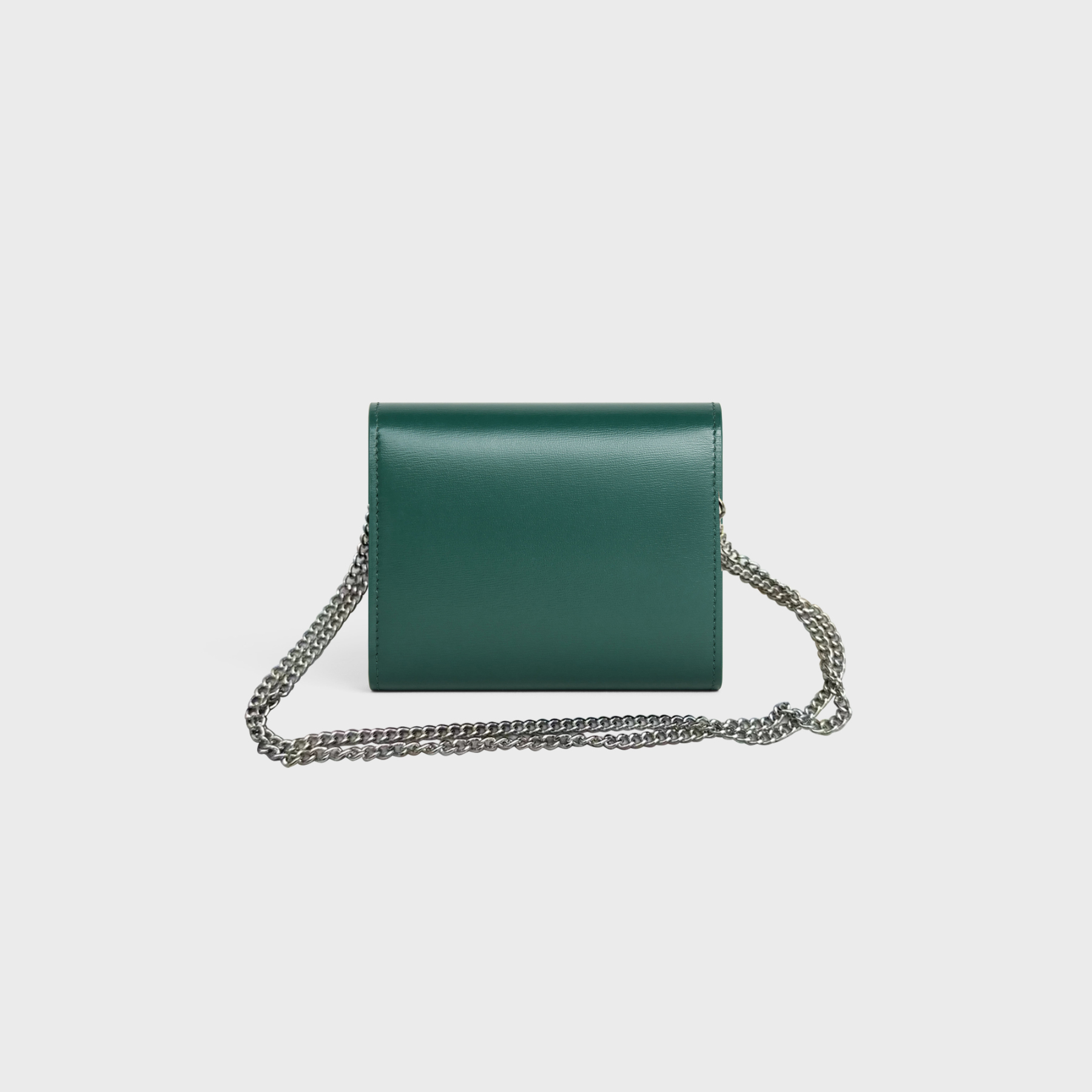 チェーンウォレット マーゴ /スモール フラップウォレット トリオンフ / シャイニーカーフスキン アマゾン