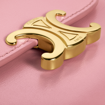 スモールウォレット トリオンフ / シャイニーカーフスキン ローズ