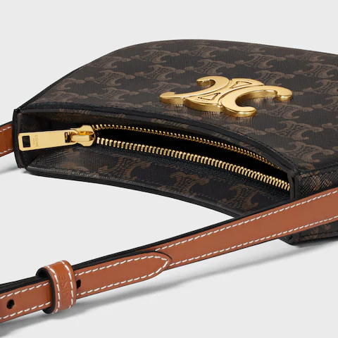 ミディアム ティリー バッグ / トリオンフキャンバス＆カーフスキン / タン