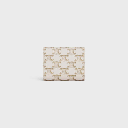 スモールウォレット トリオンフ / トリオンフキャンバス グレージュ