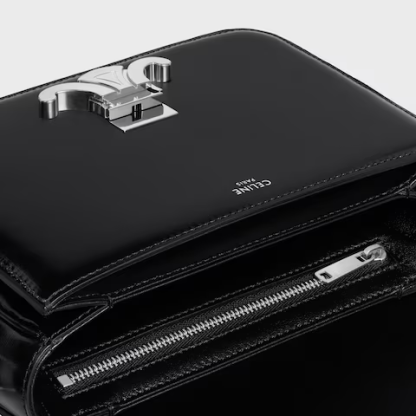 ティーン トリオンフ バッグ / シャイニーカーフスキン / ブラック
