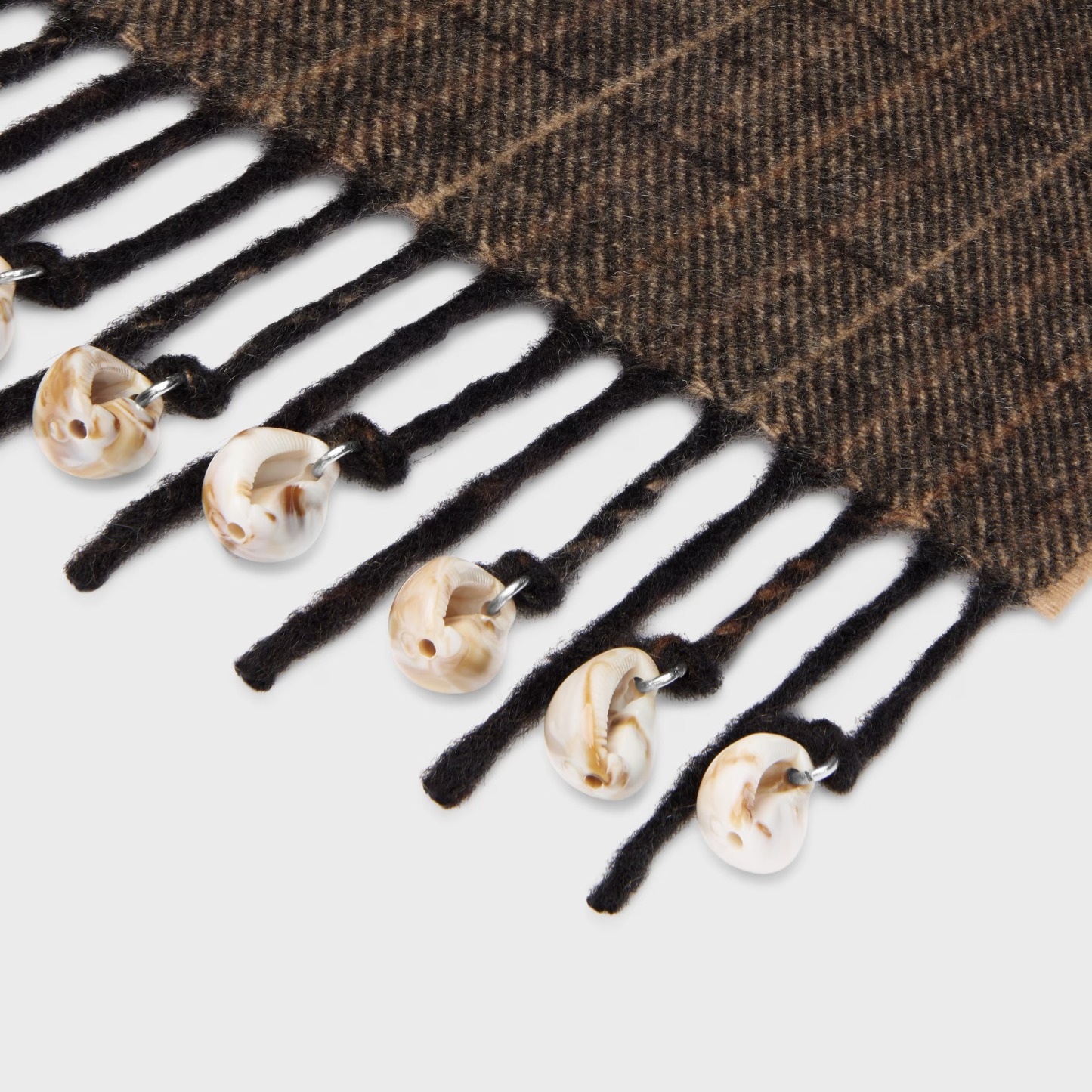 スカーフ / チェック カシミア