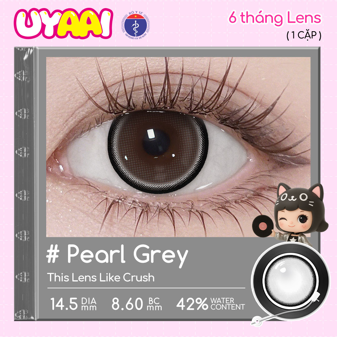 [Babi Bell x UYAAI] Mua 1 Tặng 4, UYAAI 6 tháng Lens, ĐỘ 0.00~-4.00, Choco Jump/Bigeyes/Pearl/K4/Snowball loạt