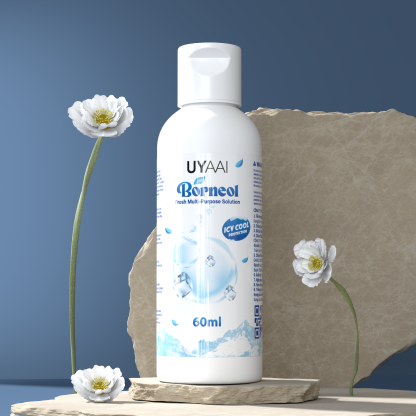 NƯỚC NGÂM KÍNH ÁP TRÒNG UYAAI Borneol Care Solution 60ml