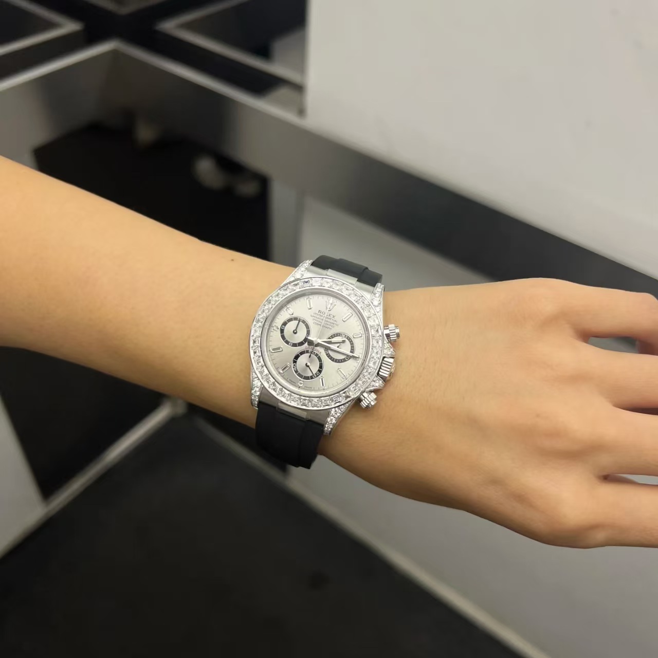 コスモグラフ デイトナ | オイスター、40 mm、ホワイトゴールド