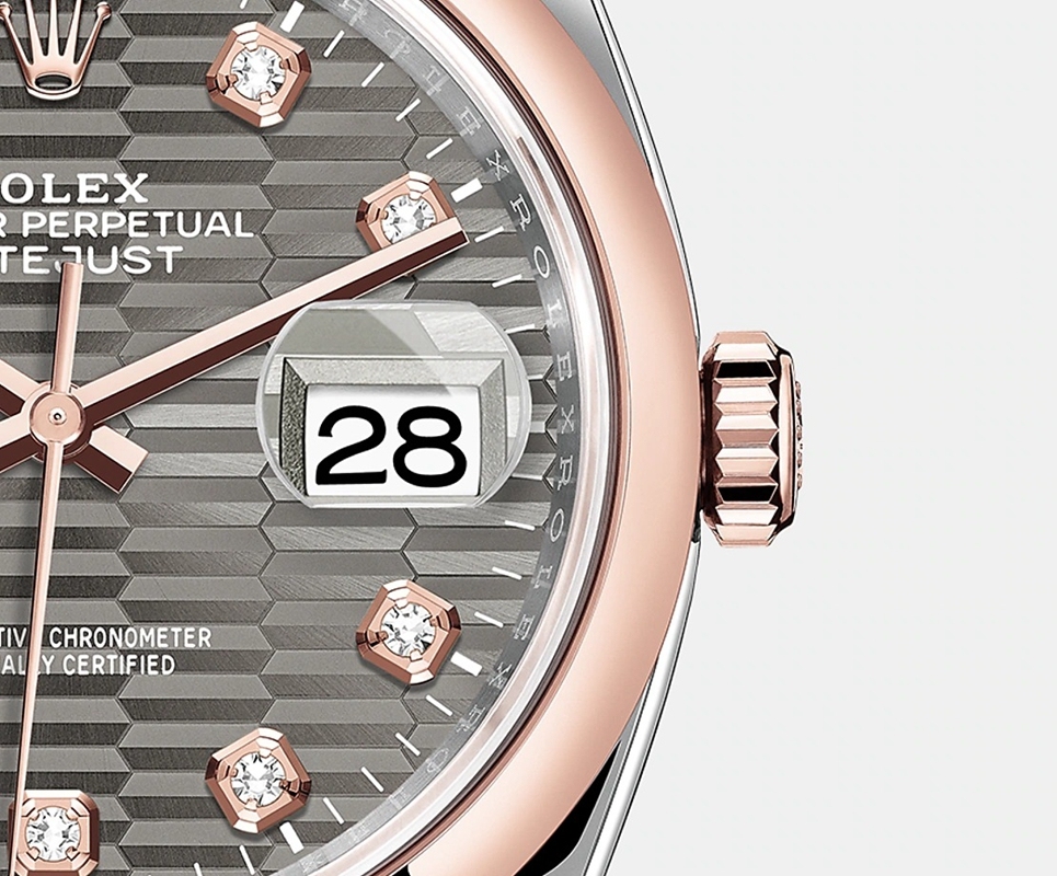 モデル オイスター、36 mm、オイスタースチール＆エバーローズゴールド 126201-0042