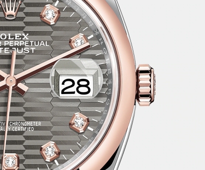 モデル オイスター、36 mm、オイスタースチール＆エバーローズゴールド 126201-0042