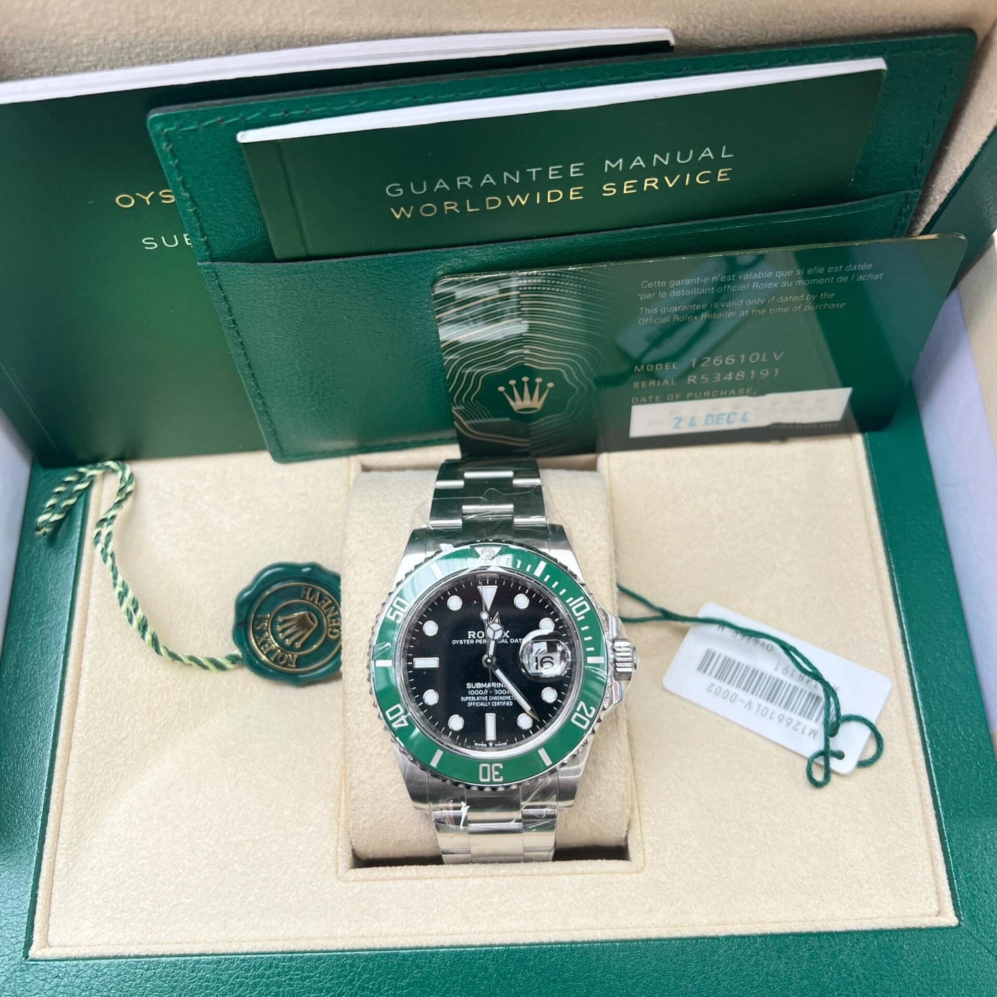 当日出荷 ROLEX ロレックス 126610 サブマリーナー デイト オイスター、41 mm、オイスタースチール