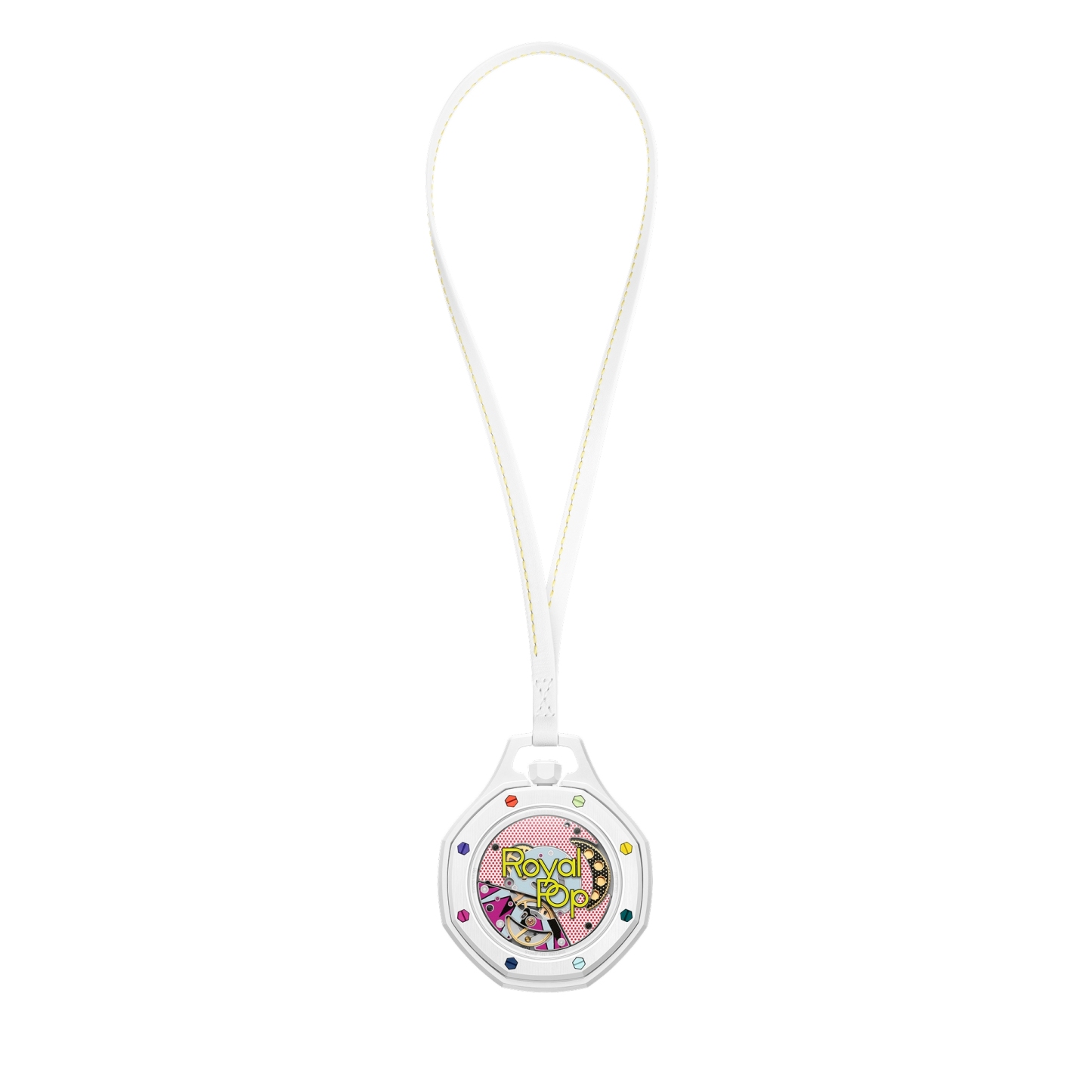 Swatch AP Audemars Piguet Royal Pop スウォッチ オーデマピゲ ロイヤルポップ ポケットウォッチ HUIT BLANC