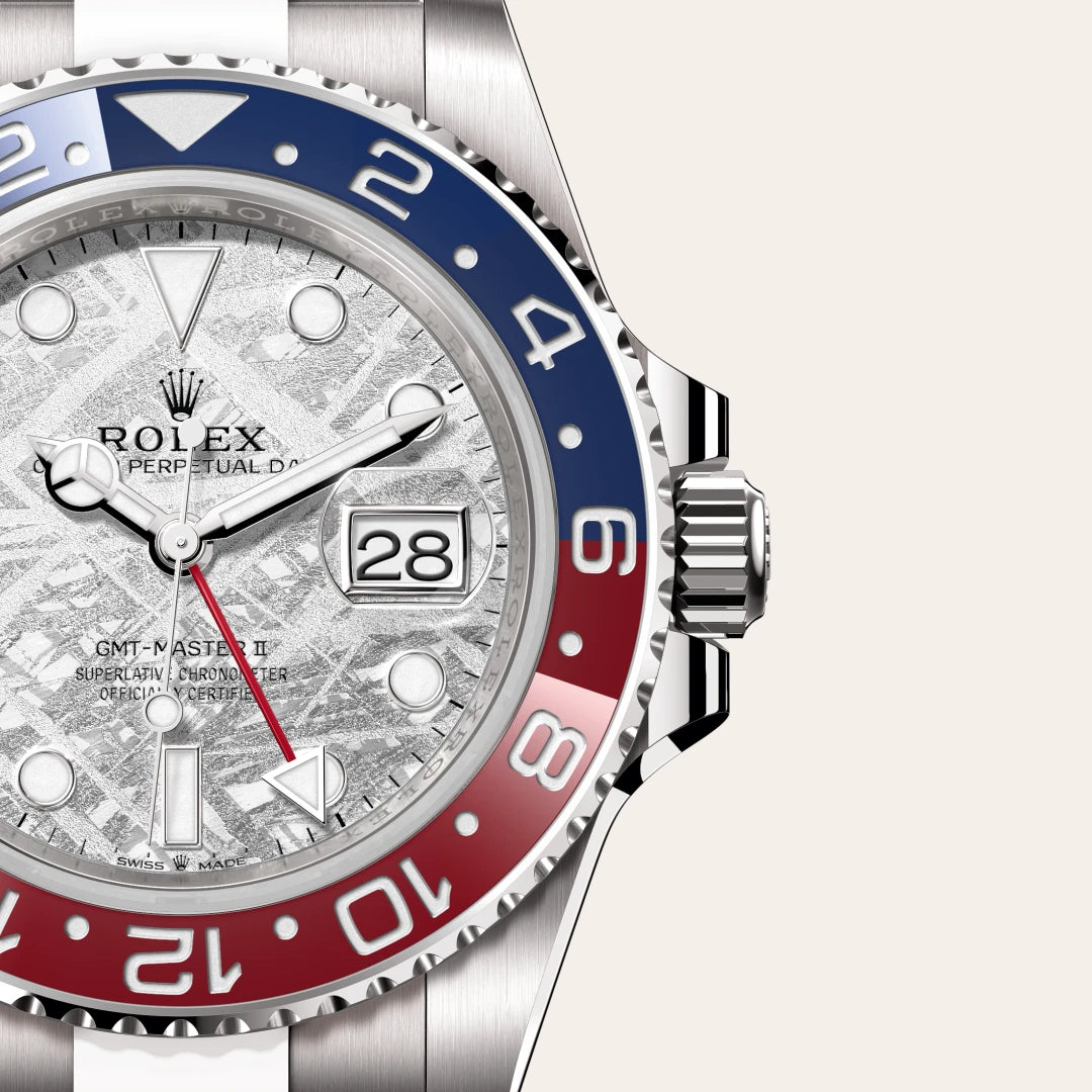 当日出荷 Rolex  ロレックス GmtマスターⅡ 自動巻き ブラック 文字盤 ホワイトゴールド 126719BLRO-0002