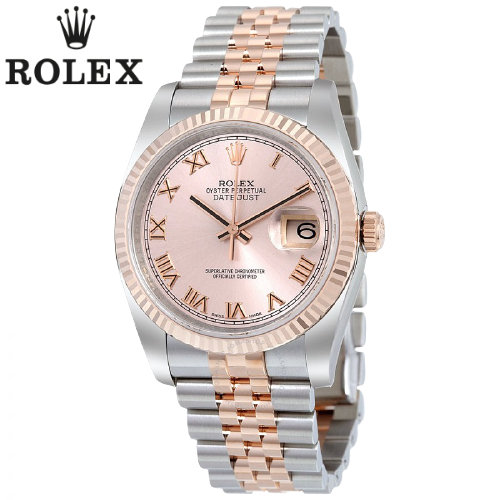 ROLEX ロレックス デイトジャスト 116231 ピンク ローマ