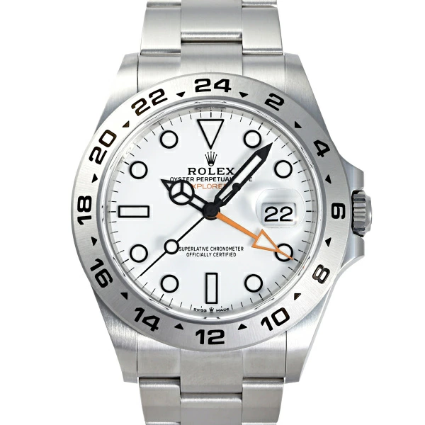 当日出荷 ROLEX ロレックス エクスプローラー II 216570 ホワイト ランダムシリアル エクスプローラー 42MM