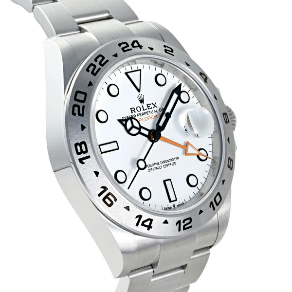 当日出荷 ROLEX ロレックス エクスプローラー II 216570 ホワイト ランダムシリアル エクスプローラー 42MM