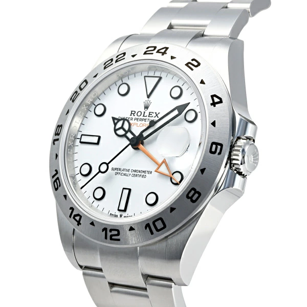 当日出荷 ROLEX ロレックス エクスプローラー II 216570 ホワイト ランダムシリアル エクスプローラー 42MM