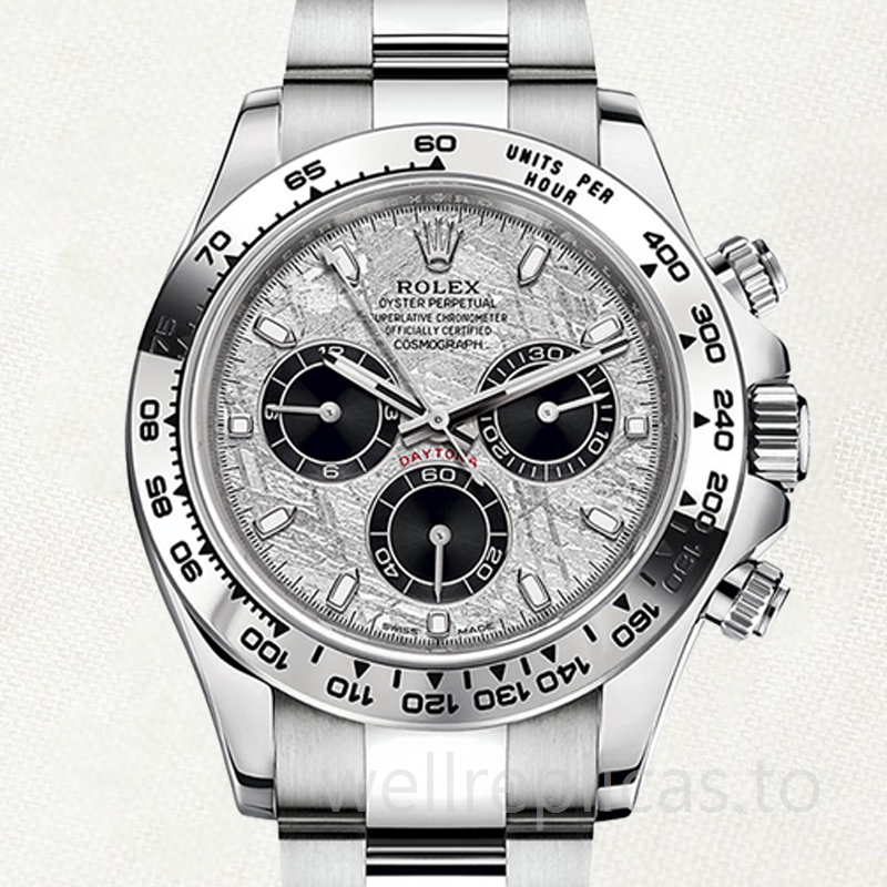 コスモグラフ デイトナ オイスター、40 mm、ホワイトゴールド