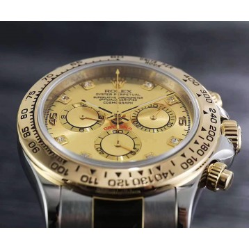 当日出荷 ROLEX ロレックス 116503 コスモグラフ デイトナ オイスター、40 mm、オイスタースチール＆イエローゴールド