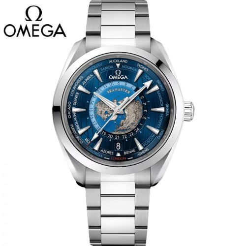 OMEGA オメガ シーマスター アクアテラ150M GMTワールドタイマー 220.12.43.22.03.001