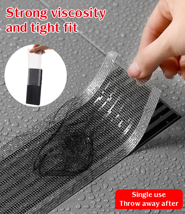 Self-adhesive floor drain stickers [Free tools]