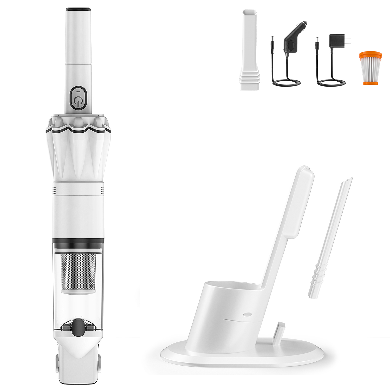 ハンディクリーナー 15Kpa ブラシレスモーター コードレス 30分間連続稼働 充電式 サイクロン 収納充電2in1 超強吸引力 車内 紙パック不要 車 掃除機 コードレス ハンディ そうじき K12