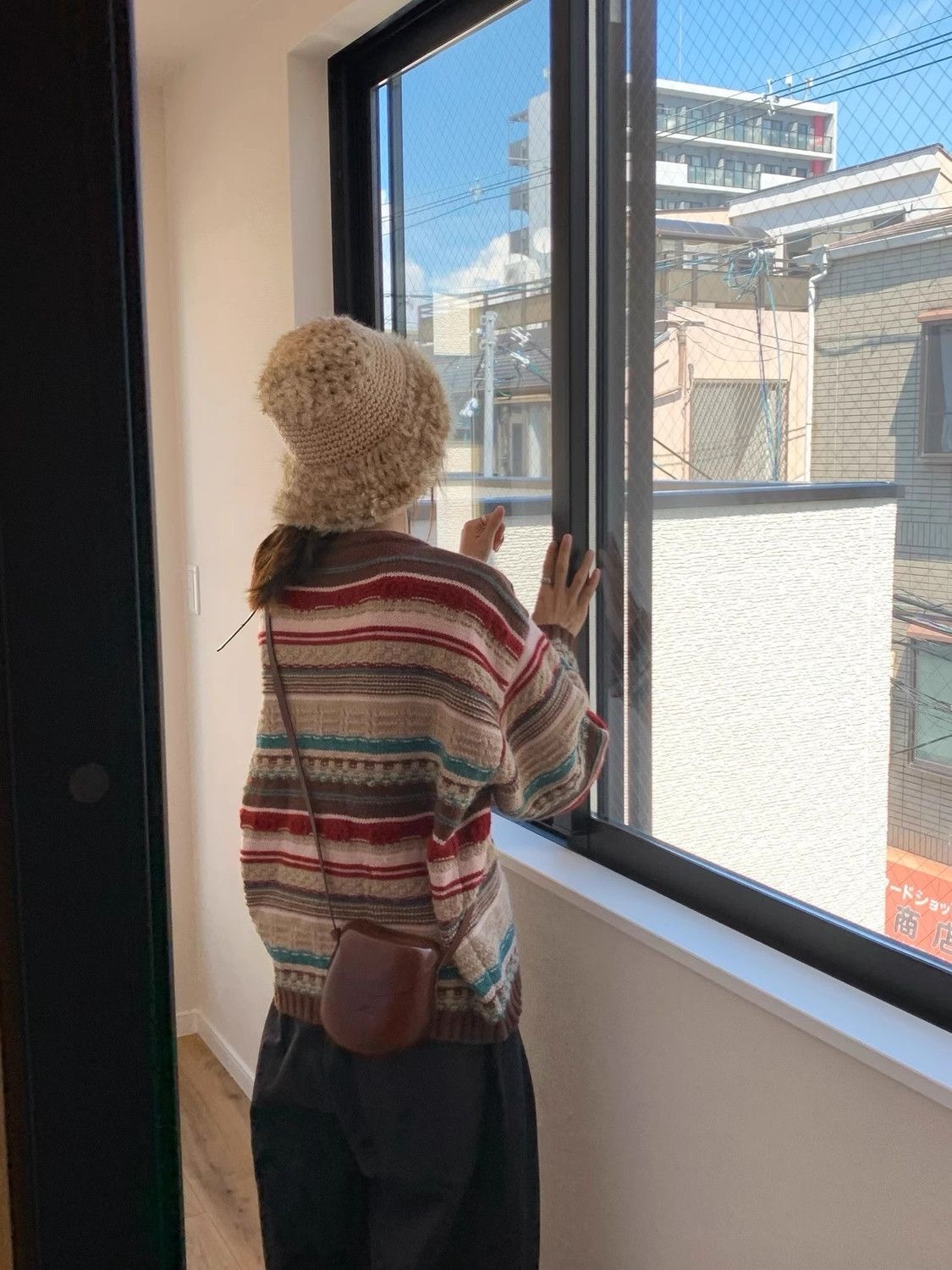 秋冬新款復古撞色毛衣 | 秋日漿果慵懶針織開衫外套