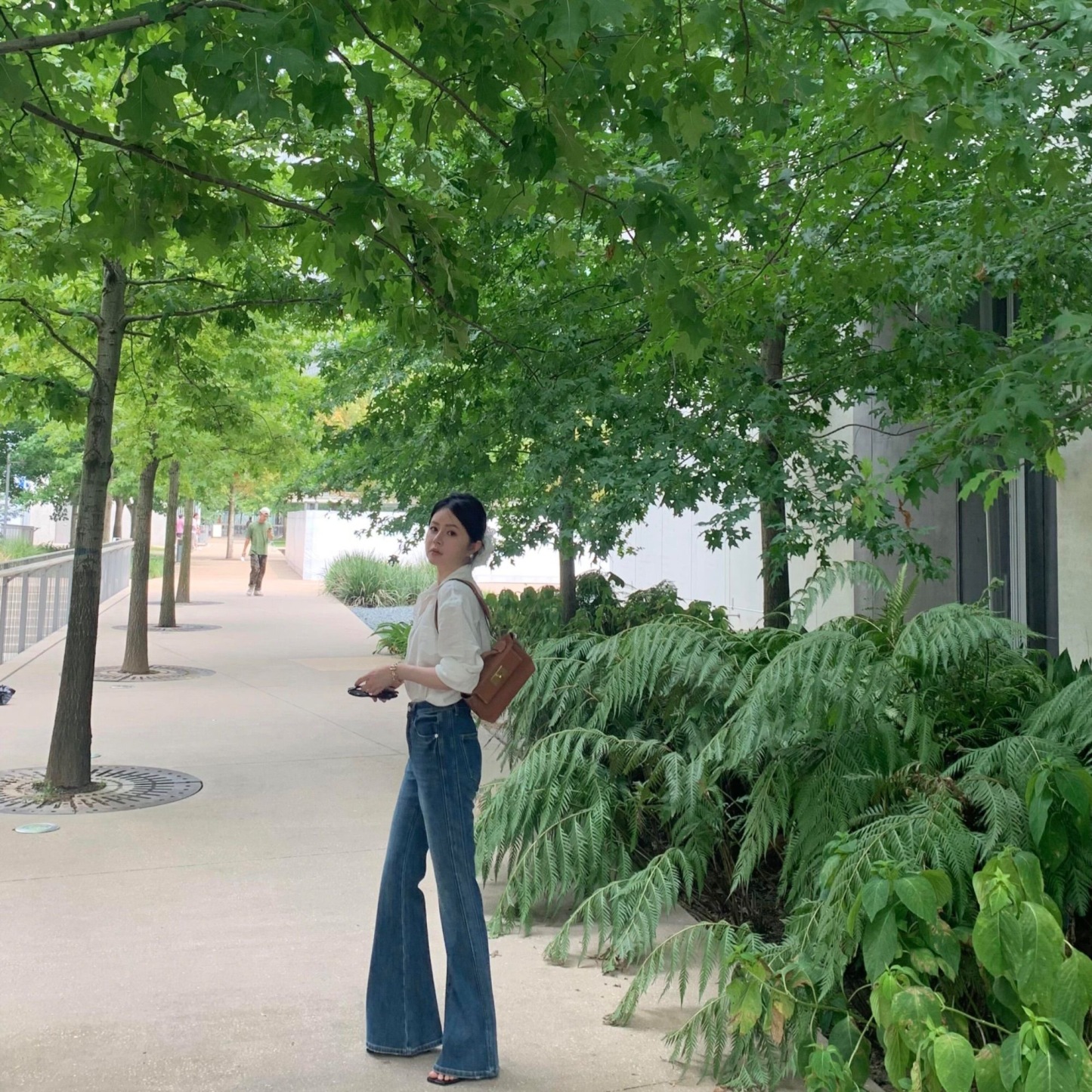 白色蕾絲拼接襯衫 | 法式休閒寬鬆款 | 小眾設計感百搭襯衣上衣