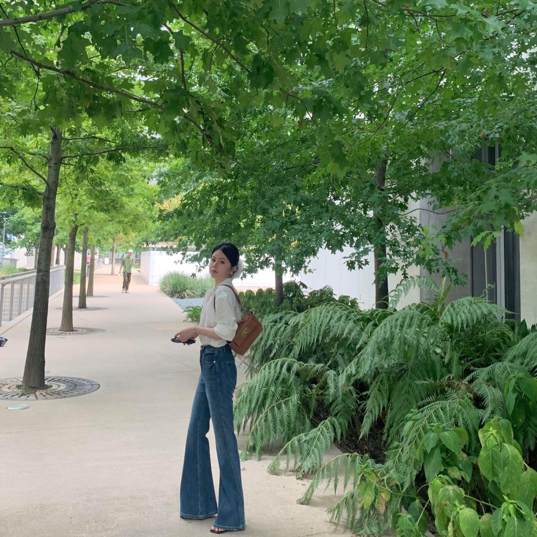 白色蕾絲拼接襯衫 | 法式休閒寬鬆款 | 小眾設計感百搭襯衣上衣