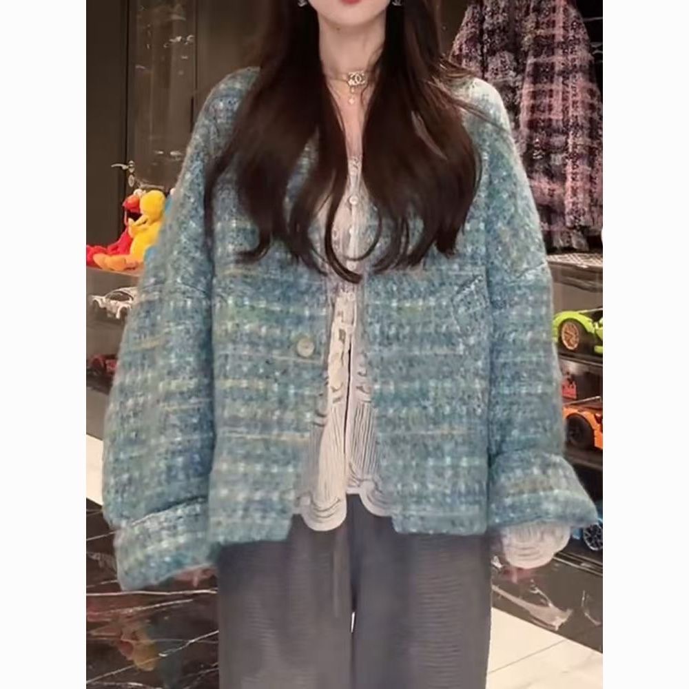 設計師高訂／羊毛特種紗 時髦保暖香風外套